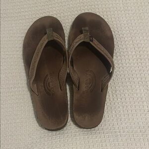 Rainbow Classic Brown Sandals